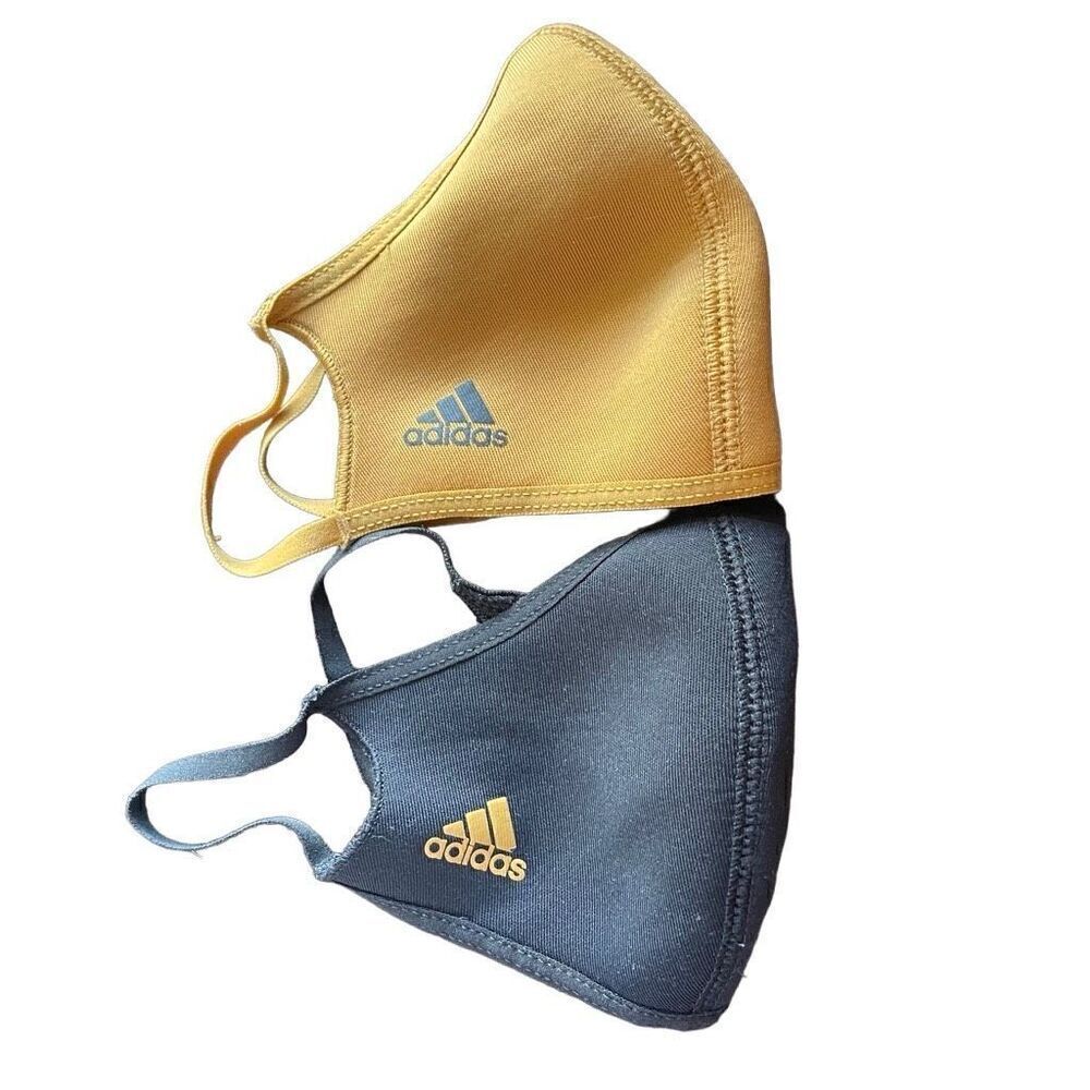 ADIDAS IVY PARK | gold & black face masks - Picture 4 of 5